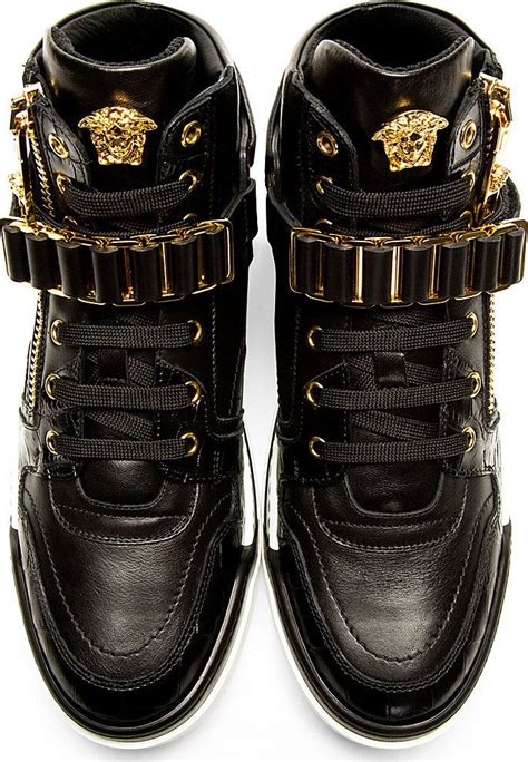 gianni versace mens fashion sneaker|versace shoes new collection.